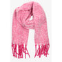LARGE FUCHSIA SCARF