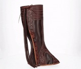 OPENWORK CALF GAITERS F/WHITE