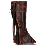 OPENWORK CALF GAITERS F/WHITE