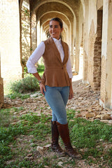 Chaleco Oporto Antelina Camel