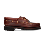 Chaussure bateau en cuir