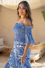 Blue Lunar Gale Skirt 