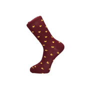 CHAUSSETTES CANARD BORDEAUX