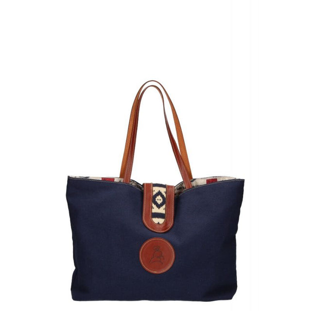 Amazona Navy Blue Shopper Bag