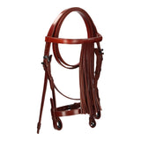 Cowboy headstall without cones with choke