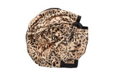 Black Animal Print Scarf