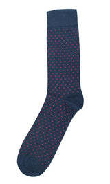 Blue Sock Red Dot
