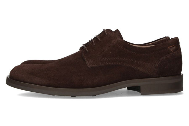 Moka Suede Blucher Rubber Sole