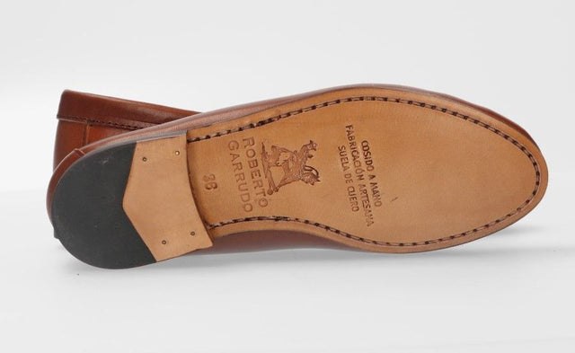 Mocasín con Antifaz Vaqueta Sol