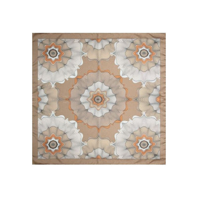 Camel-Tone Ornaments Scarf