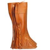 "BAMBI" LEATHER GAITERS