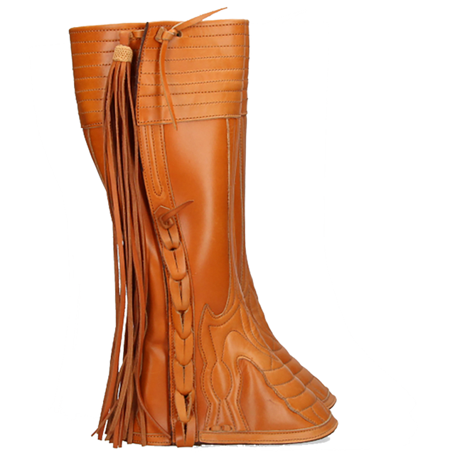 "BAMBI" LEATHER GAITERS