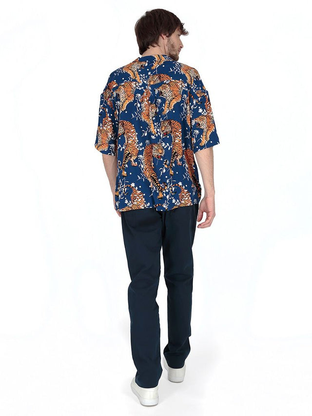 5Pock Navy Pants