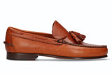 Mocasín Borlas Oxford Cuero
