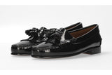 Black Fringed and Tassel Shoe