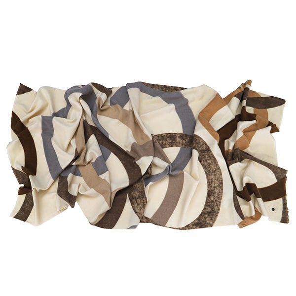 Bufanda tonos camel