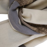 Bufanda tonos camel
