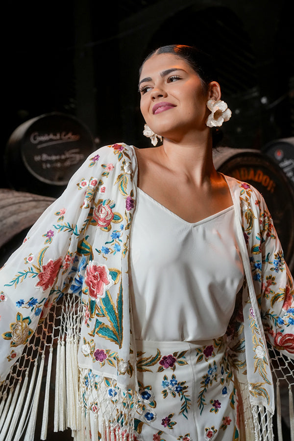 CHAQUETA VALLE MARFIL