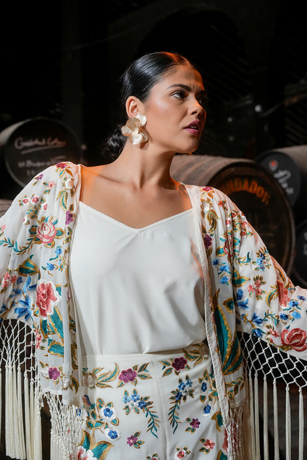 CHAQUETA VALLE MARFIL