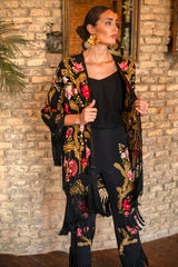 CHAQUETA PASODOBLE GASA NEGRA