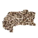 BUFANDA BEIGE MANCHAS MARRÓN