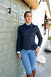 PARIS BLUE HERRINGBONE JACKET