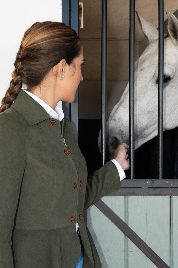 CHAQUETA TAVIRA  ANTELINA VERDE