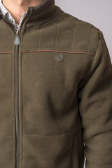 Chaqueta polar Orleans Oliva