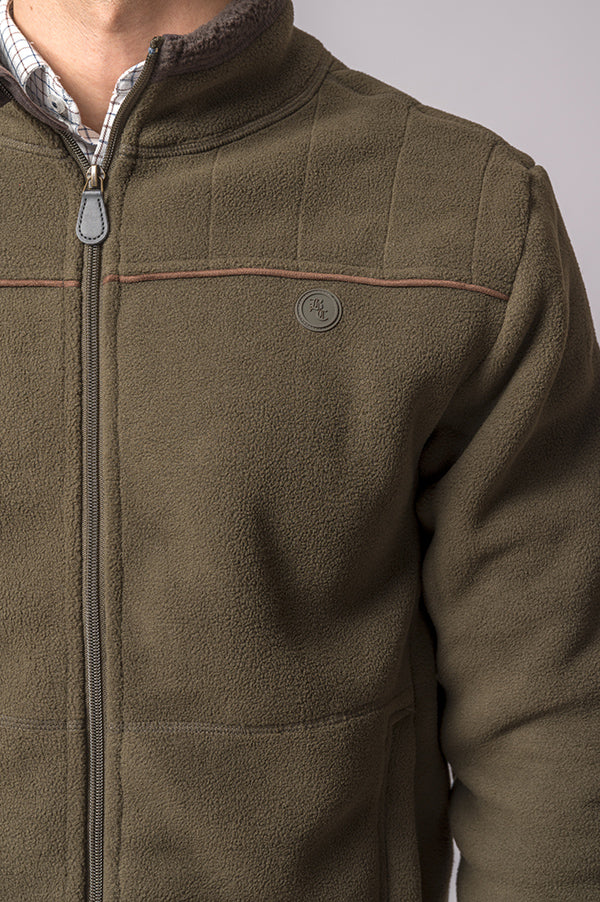 Chaqueta polar Orleans Oliva