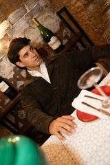 Sevilla green suede jacket