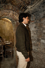 Sevilla green suede jacket