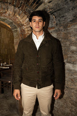 Sevilla green suede jacket