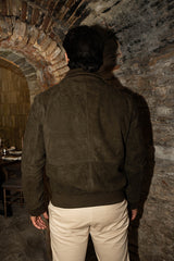 Sevilla green suede jacket