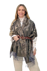 PASMINA CACHEMIRA GRIS