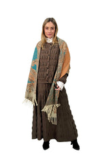 PASMINA CACHEMIRA VERDE AGUA
