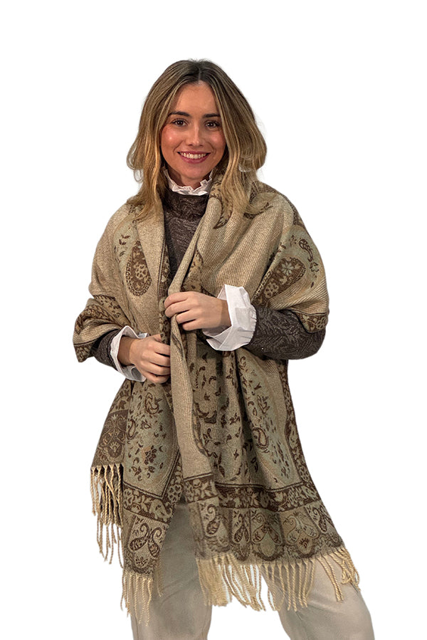 PASMINA ARABIA MARRÓN