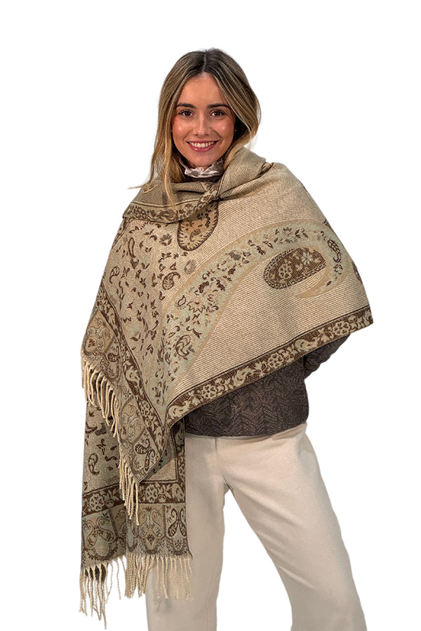 PASMINA ARABIA MARRÓN