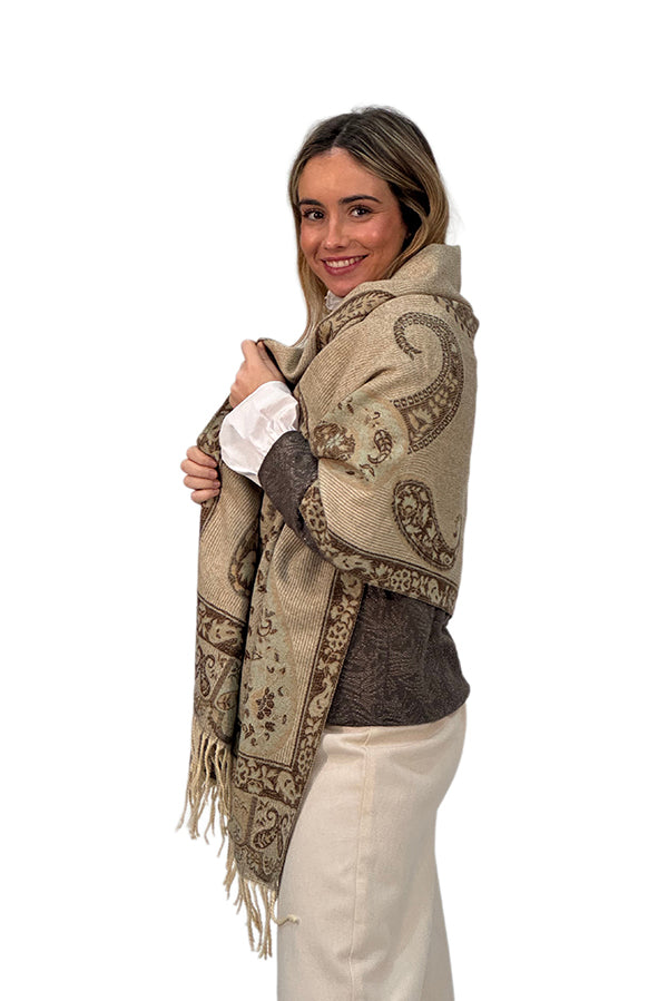 PASMINA ARABIA MARRÓN