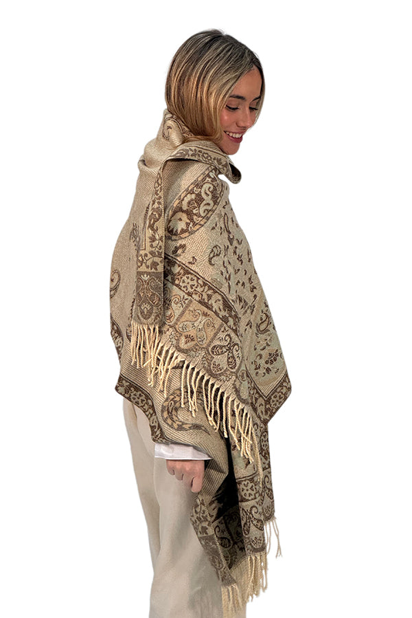 PASMINA ARABIA MARRÓN