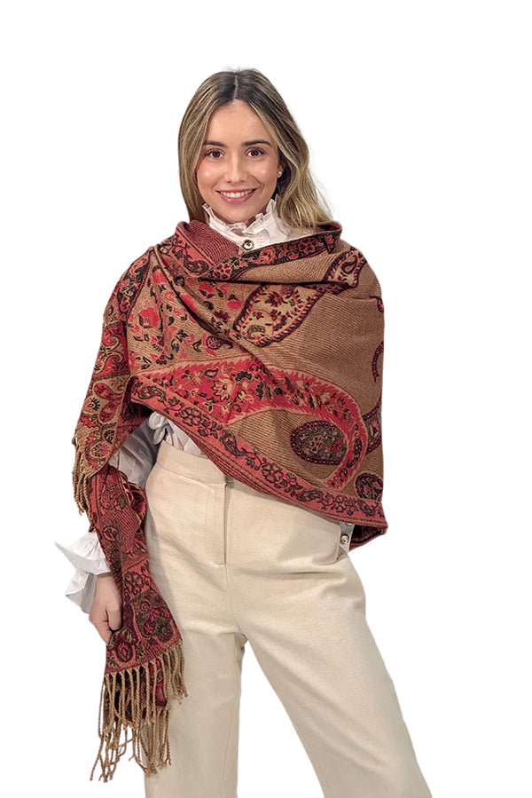 PASMINA ARABIA ROJO