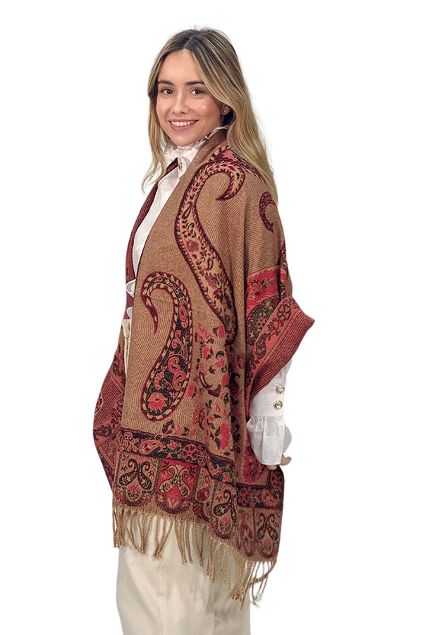 PASMINA ARABIA ROJO