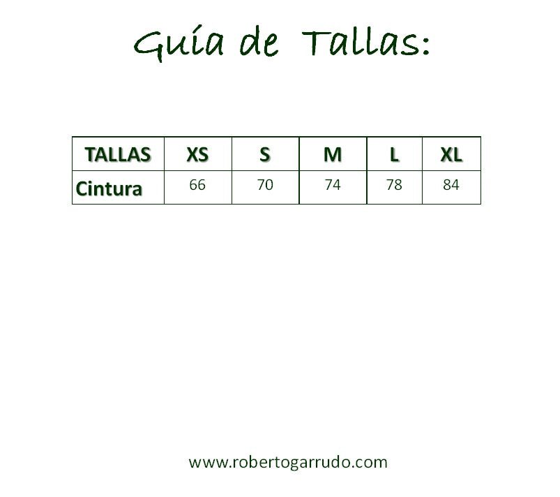 Guía de Tallas