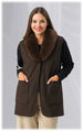 GILET MARRON