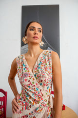 VESTIDO LOTO MARFIL