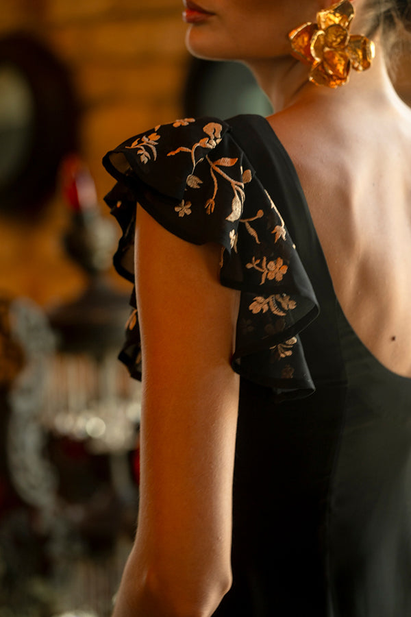 VESTIDO JAZMÍN NEGRO