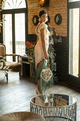 VESTIDO JAZMÍN BEIGE