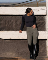 BREECHES TRAKEHNER VERDE UNISEX