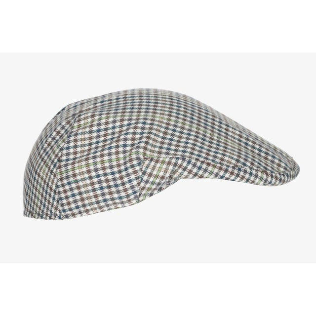 Gorra jorda cuadros verde y gris