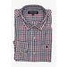 Blue and Red Checkered Shirt