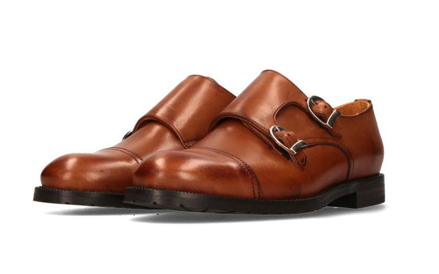 Monkstrap París Box-Calf Cuero